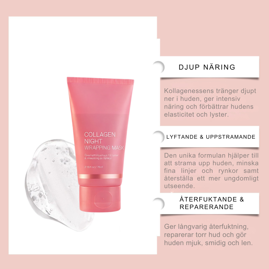 koreansk Nattsmask med Kollagen