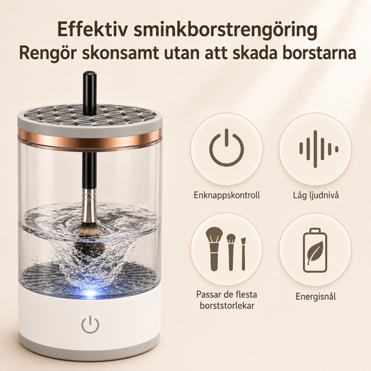 Elektrisk borstrengörare