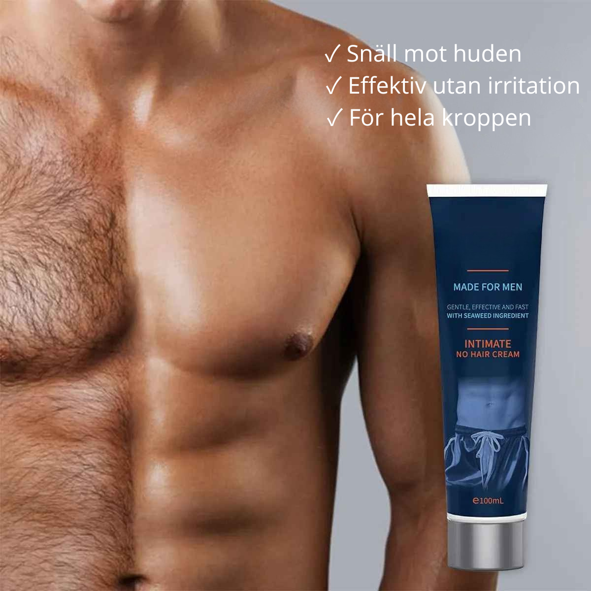 DermaSoft – Skonsam hårborttagningskräm för känsliga områden