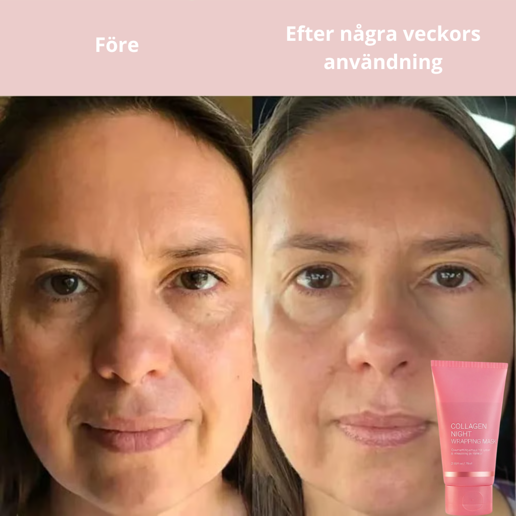 koreansk Nattsmask med Kollagen