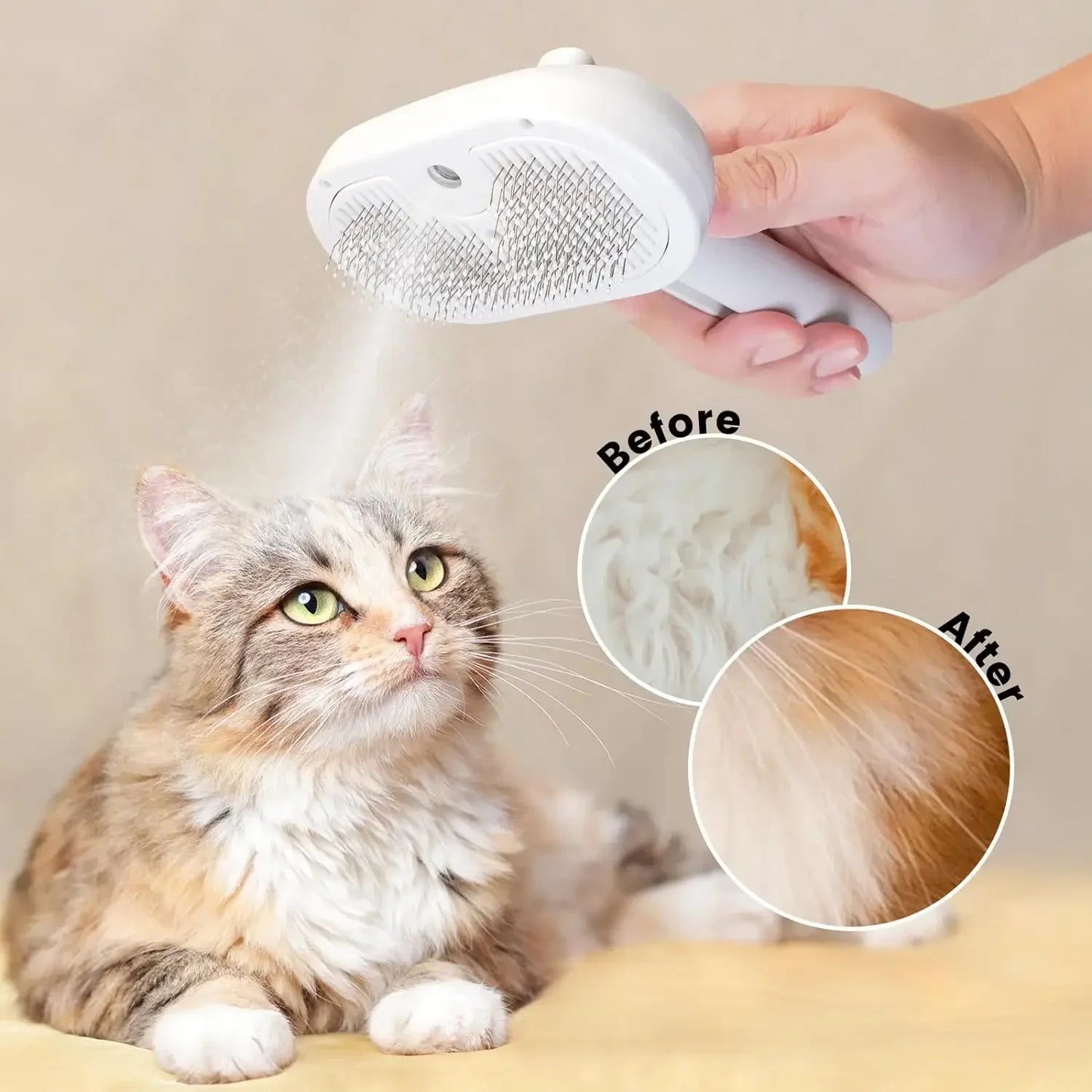FurMisté™ 3-in-1 Grooming Brush