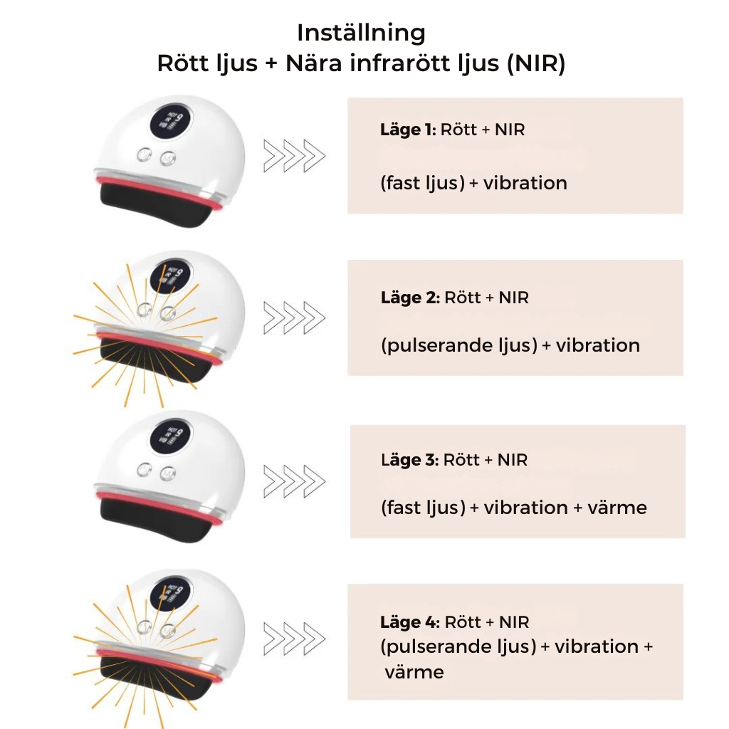 Gua Sha Bian Stone - För Ansikte och Kropp