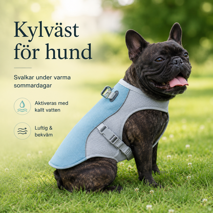 Kylväst för hund