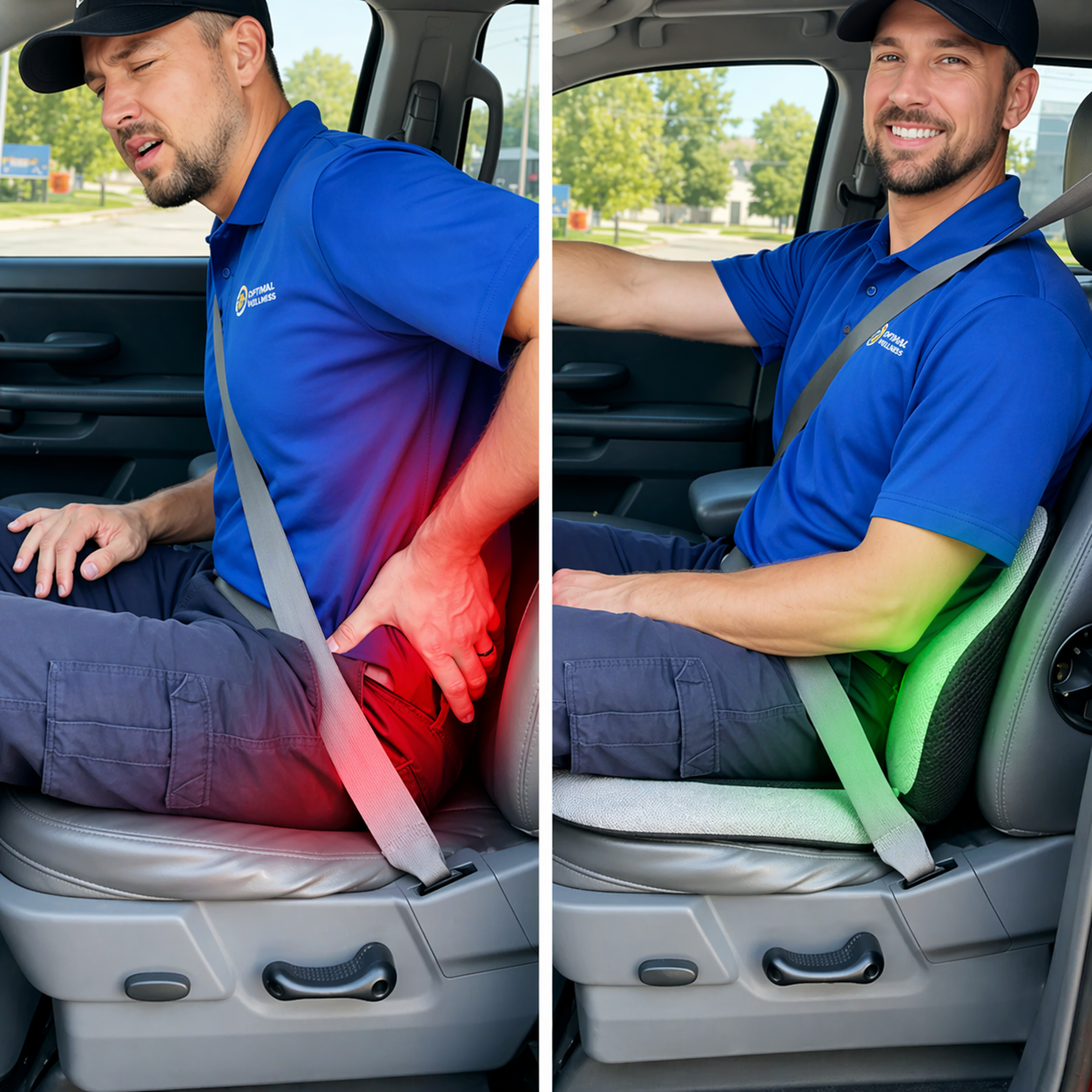 Avlastande Sittkudde Pro