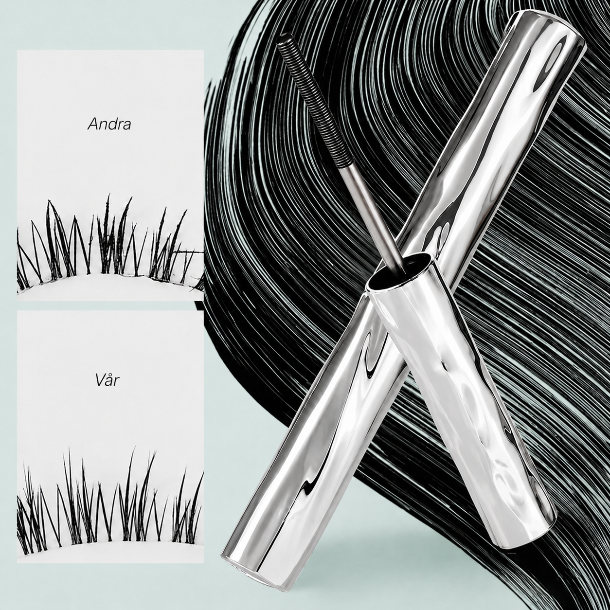 SteelFiber Mascara – Vattenfast mascara med metallborste