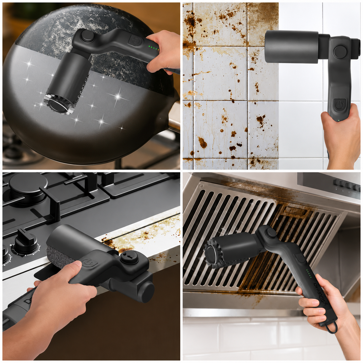 Grillora™ Elektrisk Grillborste