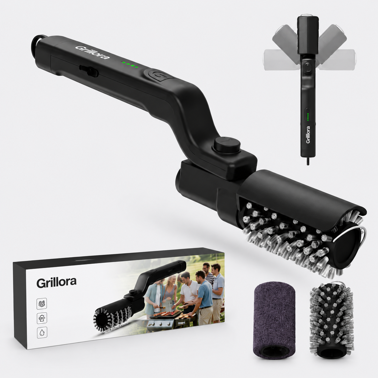 Grillora™ Elektrisk Grillborste