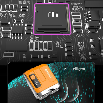 AI Skare Duo Shaver – Precision i fickformat