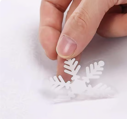 Vinterflingor – Snöflingor för fönster