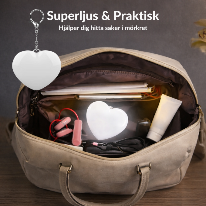 LED Väsklampa med Automatisk Sensor