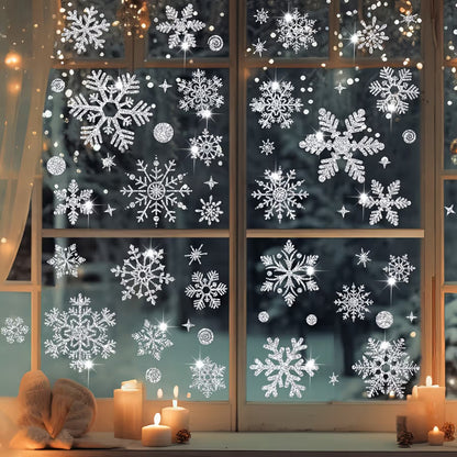 Vinterflingor – Snöflingor för fönster