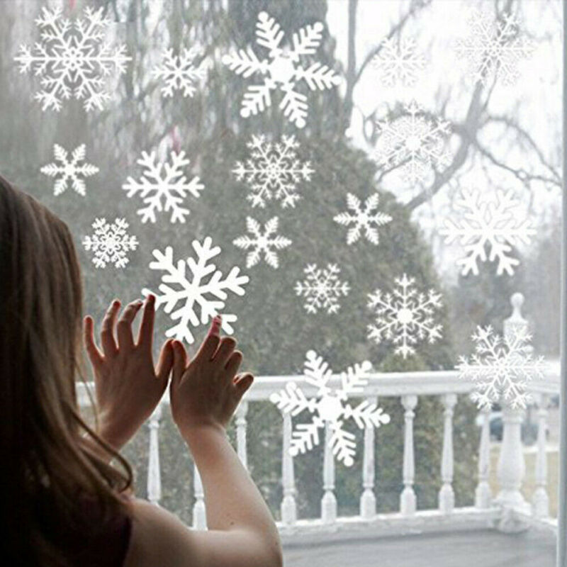 Vinterflingor – Snöflingor för fönster